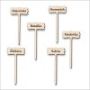 Holzstecker für Blumentöpfe und G...