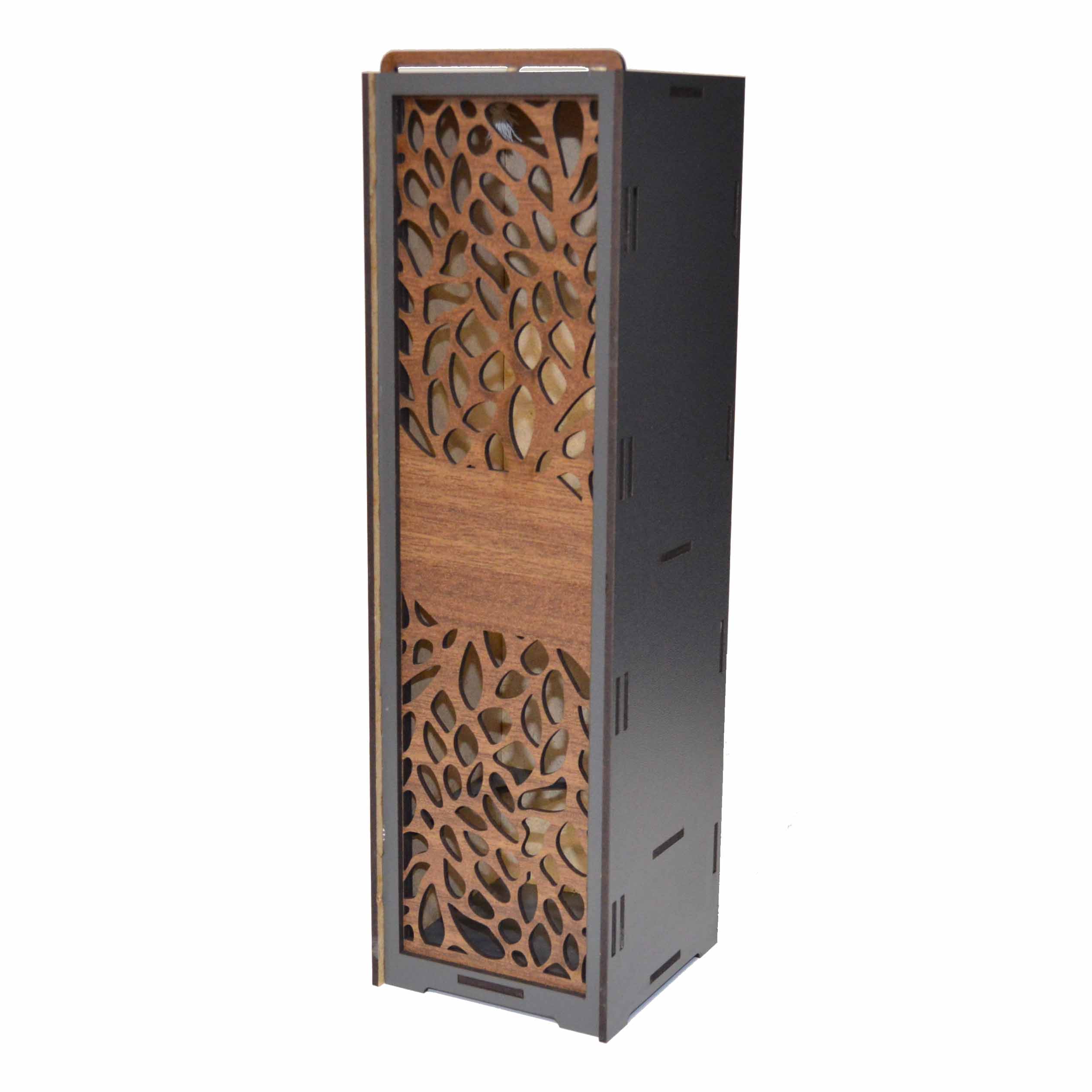 Weinkiste aus Holz - Hirsch