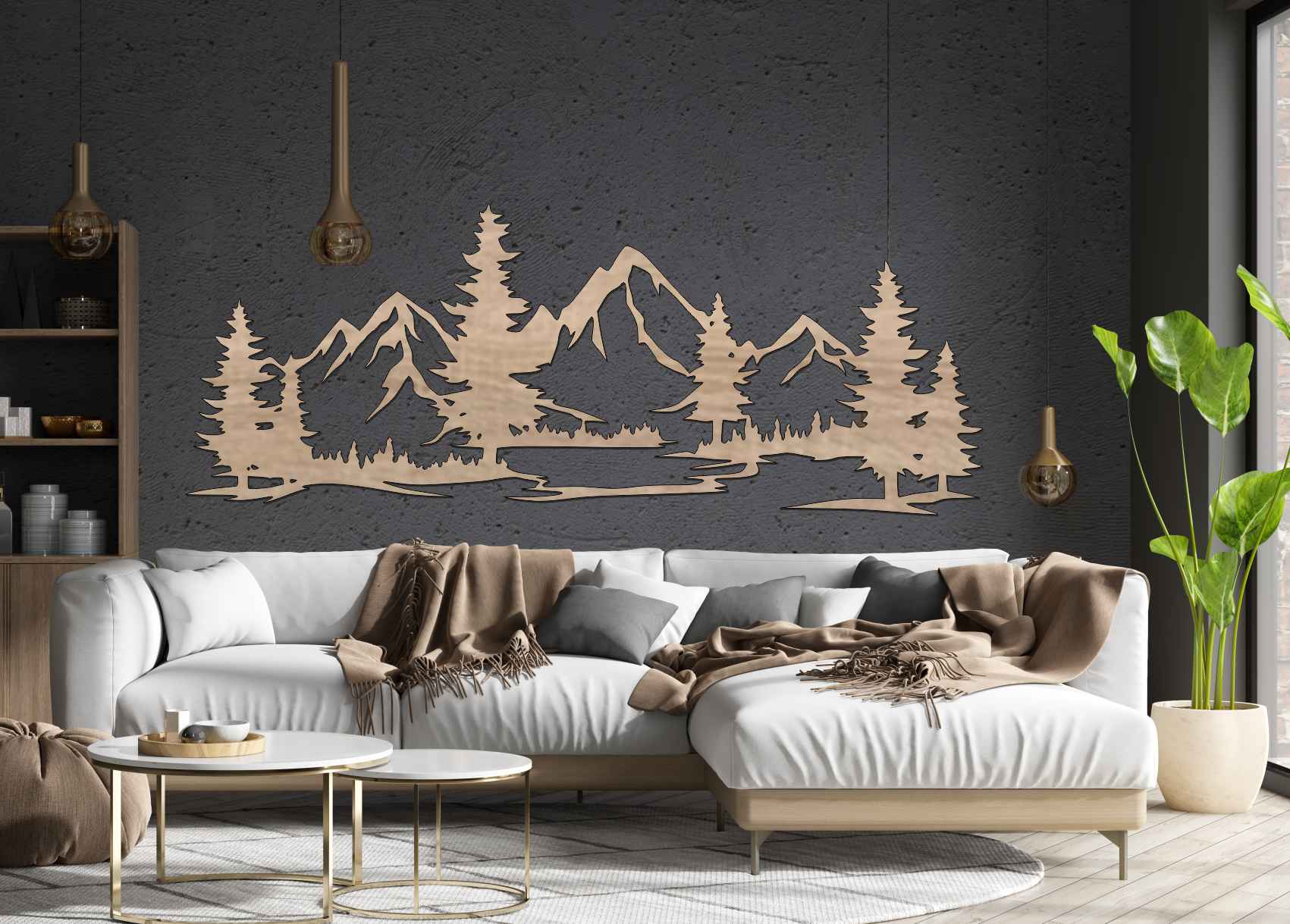 Wandbild - Berge