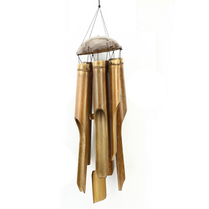 Windspiel aus Bambus - 130 cm