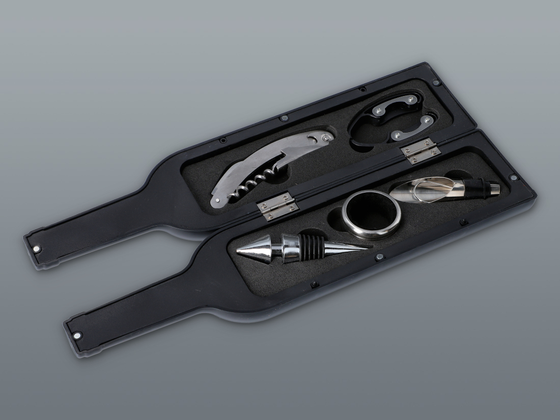 Weinset BOTTLE 5 Stück