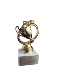 Pokalstatuette mit individueller Aufschrift