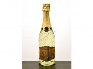 Wein mit Gold 0,2L - Zum 30. Geburtstag