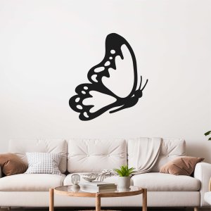 Wandbild aus Holz - Schmetterling