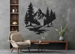 Wandbild - Berge