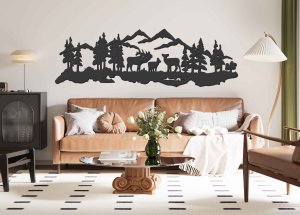 Wandbild - Berge