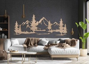 Wandbild - Berge