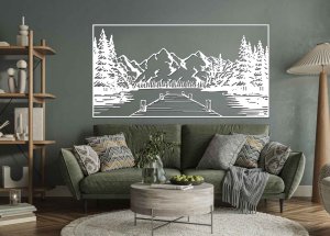 Wandbild - Berge
