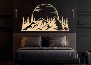 Wandbild - Berge