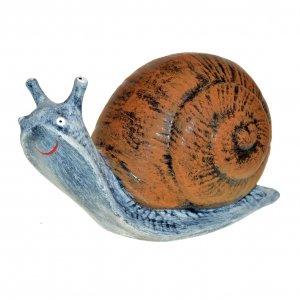 Keramische Gartenstatue - Schnecke XL