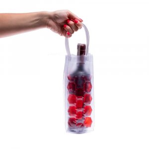 Flaschenkühltasche rot