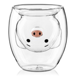 Doppelwandiger Becher - Ferkel