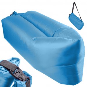 Faulenzer-Tasche - blau 230cm x 70cm