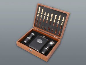 Set BLACK Spritzflasche 240 ml + 4 Stück Stempelflaschen 35 ml + CHESS