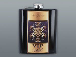 Edelstahl-Spritzbecher VIP 210 ml