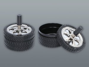 Drehbarer Aschenbecher - Reifen L