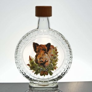 Glasflasche 0,35 L - Wildschwein