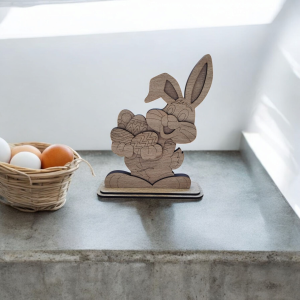 Deko Hase mit Eiern