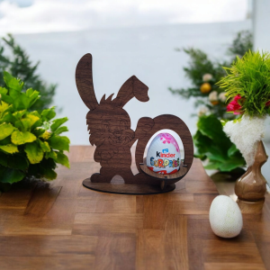 Deko Hase mit Eierständer