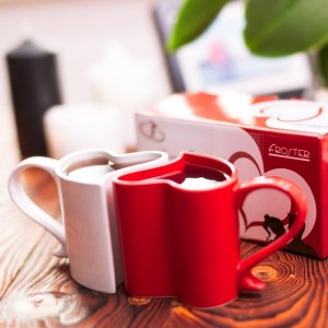 Lieblingsbecher - Rot und weiß