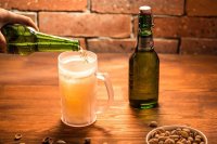 Eisbierglas CHILLER - 400ml klassisch + Öffner