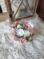 Mini-Seifenstrauß - Blassrosa