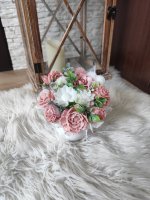 Mini-Seifenstrauß - Blassrosa