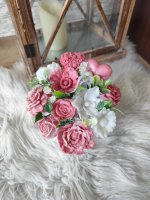 Mini-Seifenstrauß - Rosa