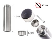 Thermoskanne mit LED-Temperaturanzeige 500 ml