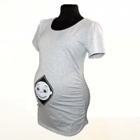 Umstands-T-Shirt mit einem Bild - Kuckuck