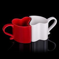 Lieblingsbecher - Rot und weiß