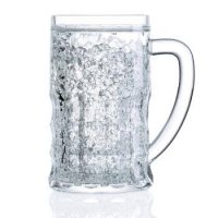 Großes kühlendes Bierglas