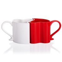 Lieblingsbecher - Rot und weiß