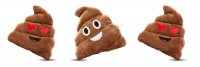 Pillow Poop lächelnd