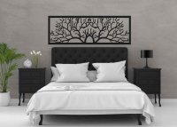 Dreiteiliges Bild an der Wand - Baum