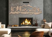 Wandbild - Berge