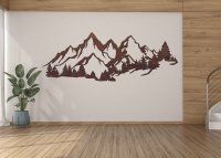 Wandbild - Berge