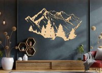 Wandbild - Berge