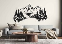 Wandbild - Berge
