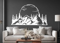 Wandbild - Berge