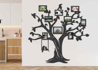 Fotorahmen aus Holz für die Wand – Baum der Liebe