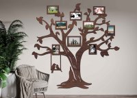 Fotorahmen aus Holz für die Wand – Baum der Liebe