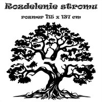 Holzgemälde - Baum