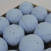 Prickelnde Badebomben - Lavendel
