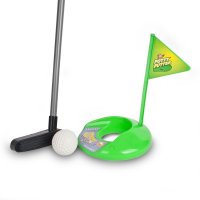 Golf auf der Toilette