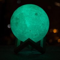 3D Mondlampe 16 Farben