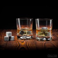 Froster Whiskykoffer mit Gläsern