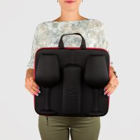 Etui mit Weingläsern diVinto Schwarz