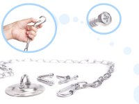 Deckenhalterung für Hängematte, Haken, Kette bis zu 200 kg