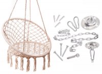 Deckenhalterung für Hängematte, Haken, Kette bis zu 200 kg